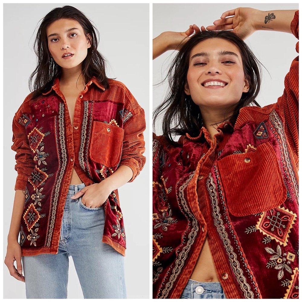 Free People Best Dressed Buttondown NWT Size Small Runs large